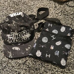 Star Wars Hat And Crossbody Bundle